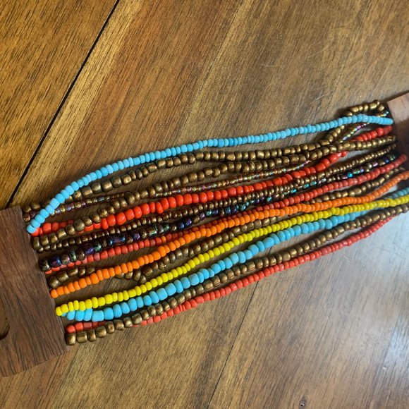 Beaded Jewelry Earrings & Bracelet - Picture 6 of 8